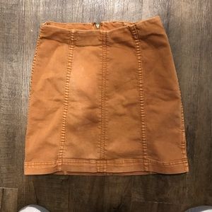 Free people mini skirt
